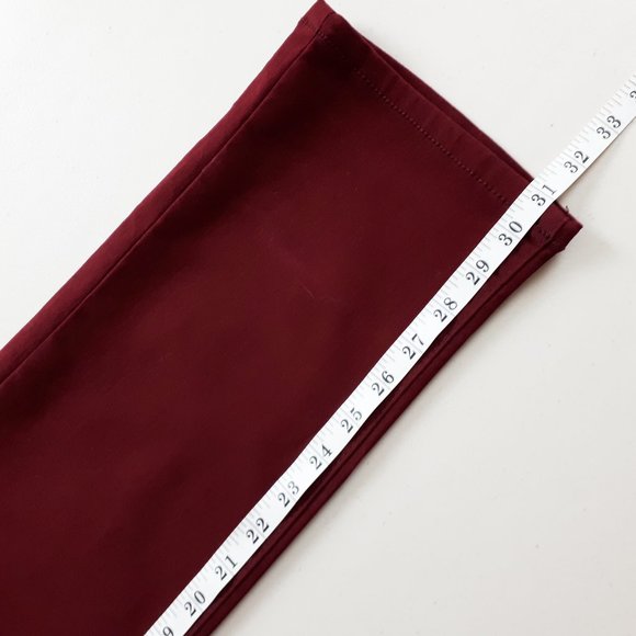 Ethanol Wine Red Slim Stretch Jeans - Picture 11 of 16